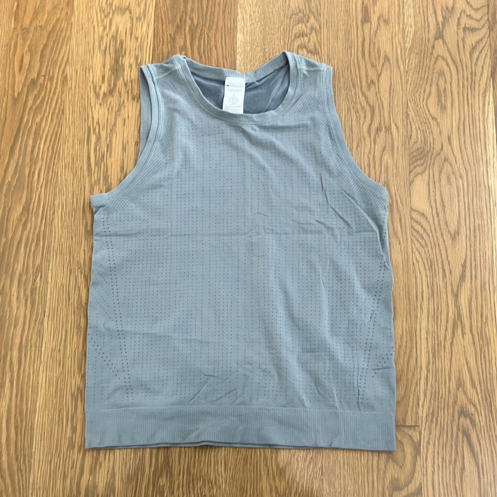 Athleta Women’s In Motion Seamless Tank in Gray